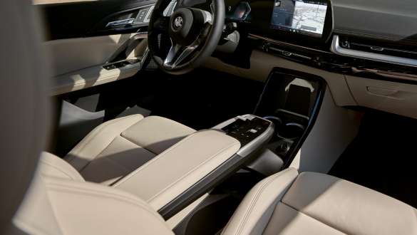 Modern central console.